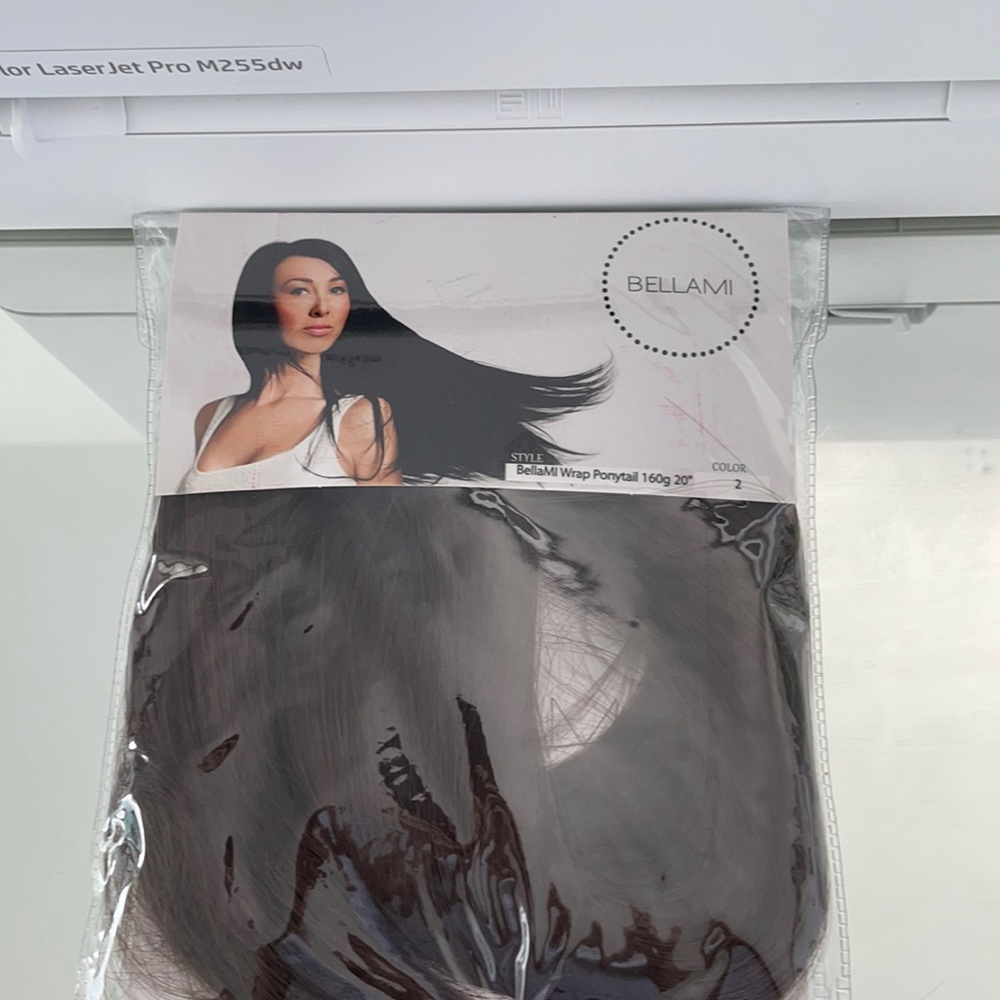 BEllAMI FAUX WRAP PONYTAIL